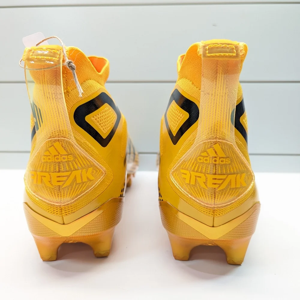 Adidas Freak 21 Ultra Team Collegiate Gold Black Yellow Football cleats Men's 14